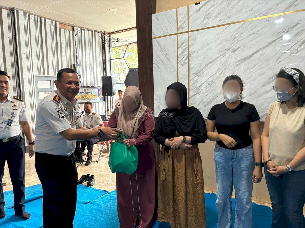 Lapas Narkotika Karang Intan Salurkan Bantuan Sosial, Wujud Kepedulian kepada Masyarakat