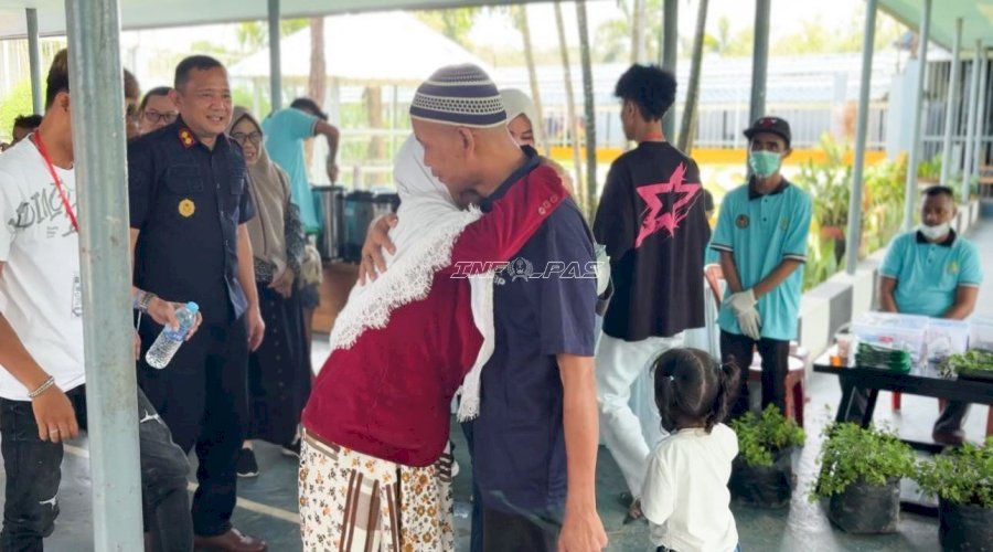 "Jembatan Hati” Lapas Narkotika Karang Intan: Satukan Rindu yang Terpisah, Wujud Nyata Menuju WBBM 2026