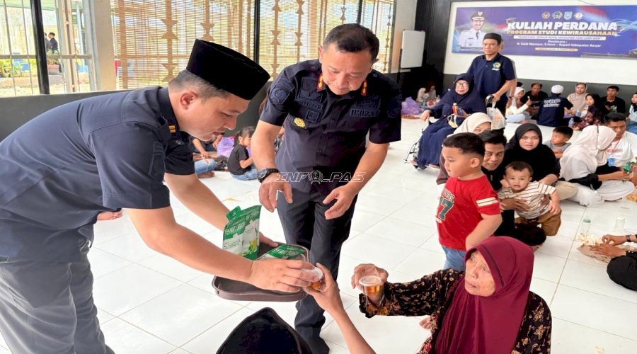 Tak Sekadar Silaturahmi, Pengunjung Lapas Narkotika Karang Intan Disuguhi Teh Mint Laskarin 