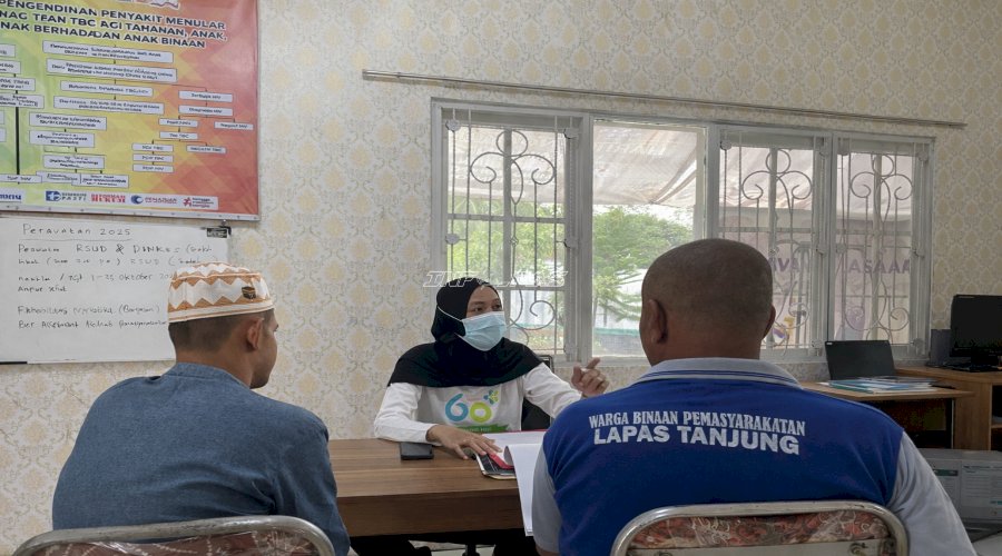 Tangani Kesehatan Warga Binaan, Lapas Tanjung Respon Cepat 24 Jam