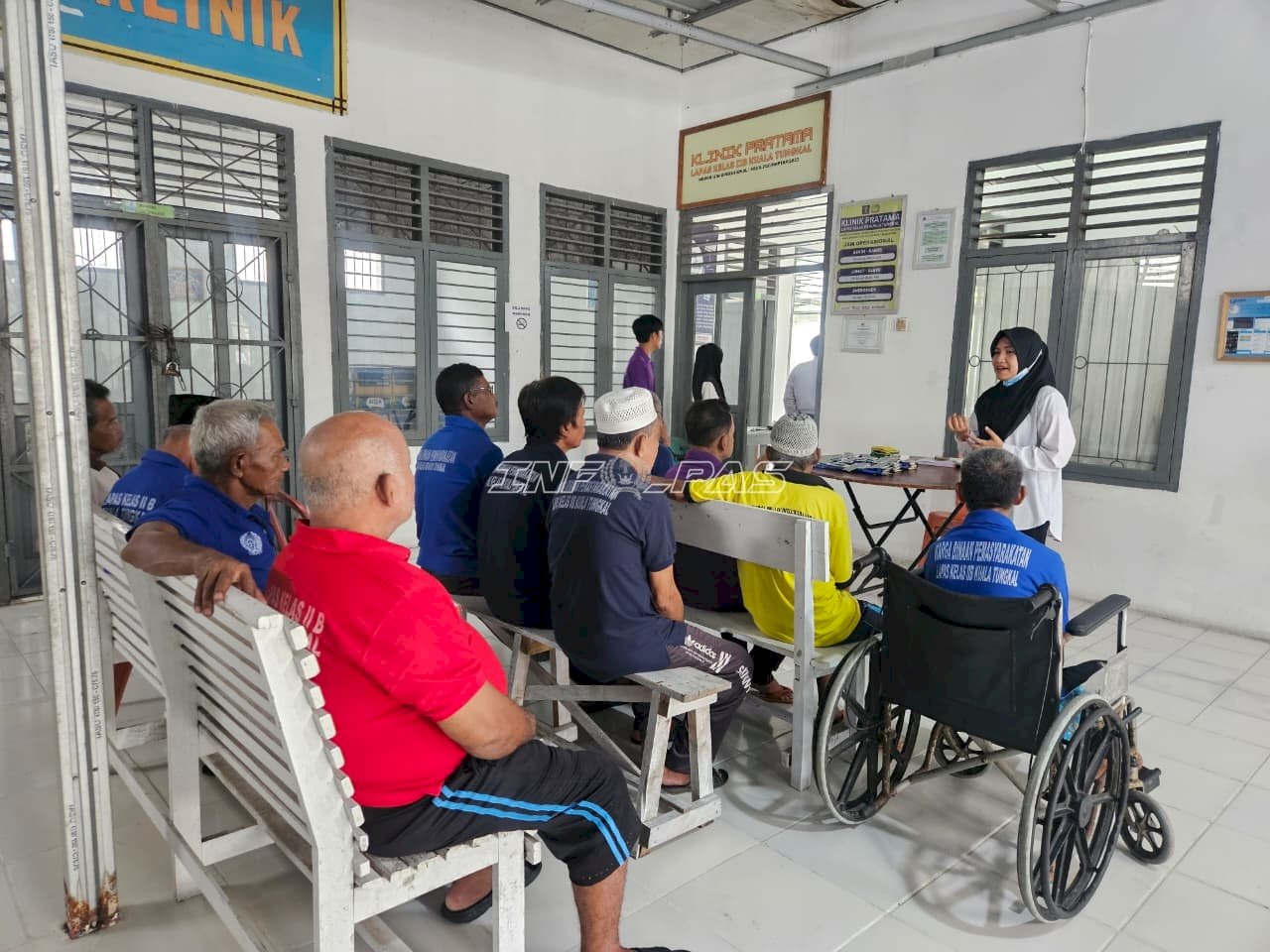 Lapas Kuala Tungkal Gelar Pos Kesehatan Lansia, Perkuat Layanan Kesehatan Warga Binaan