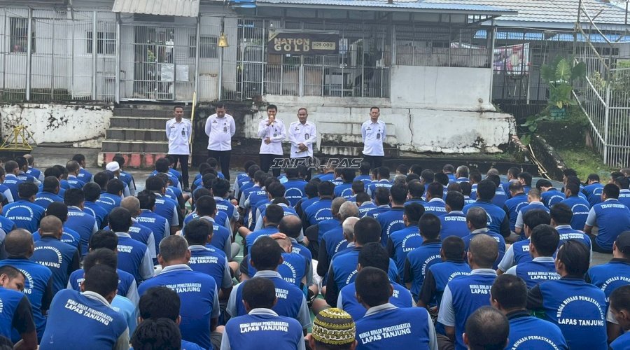 Perkuat Pemahaman Warga Binaan, Lapas Tanjung Sosialisasikan Kesehatan dan Kamtib