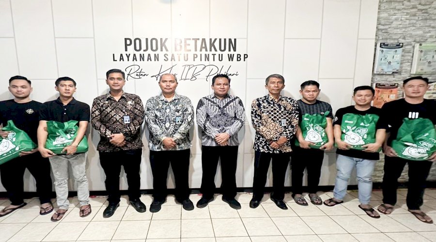 Rutan Pelaihari Salurkan Sembako untuk Keluarga Warga Binaan