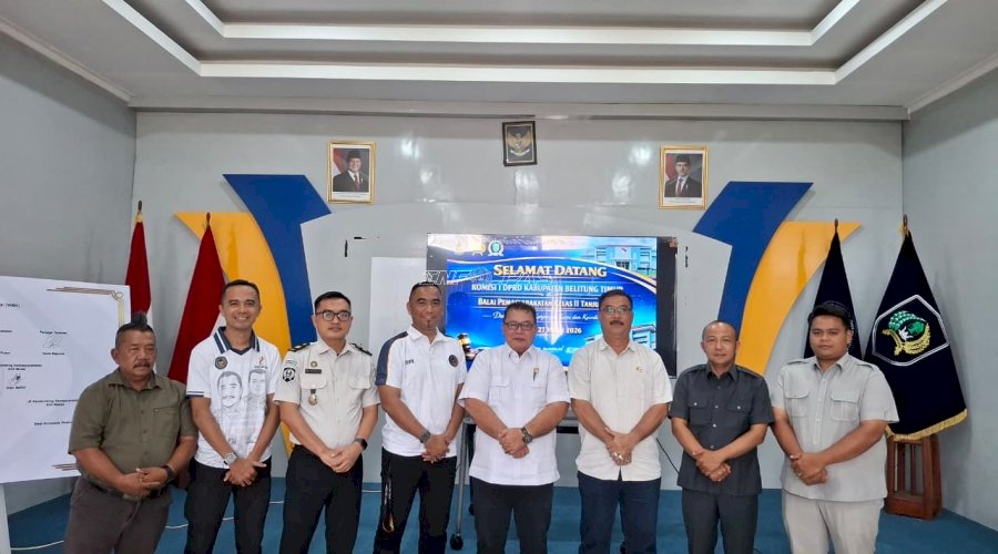 Bapas Tanjungpandan dan Komisi I DPRD Belitung Timur Perkuat Sinergi Pemasyarakatan Humanis Berbasis HAM