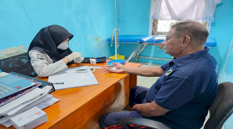 Kesehatan Stabil, Lapas Tual Prioritaskan Warga Binaan Lansia