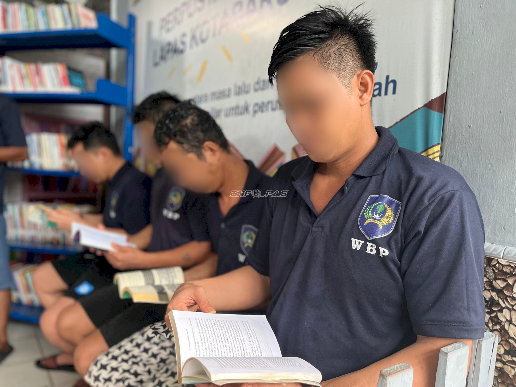 Pojok Baca Lapas Kotabaru, Hadirkan Ruang Belajar dan Rekreasi Edukatif bagi Warga Binaan