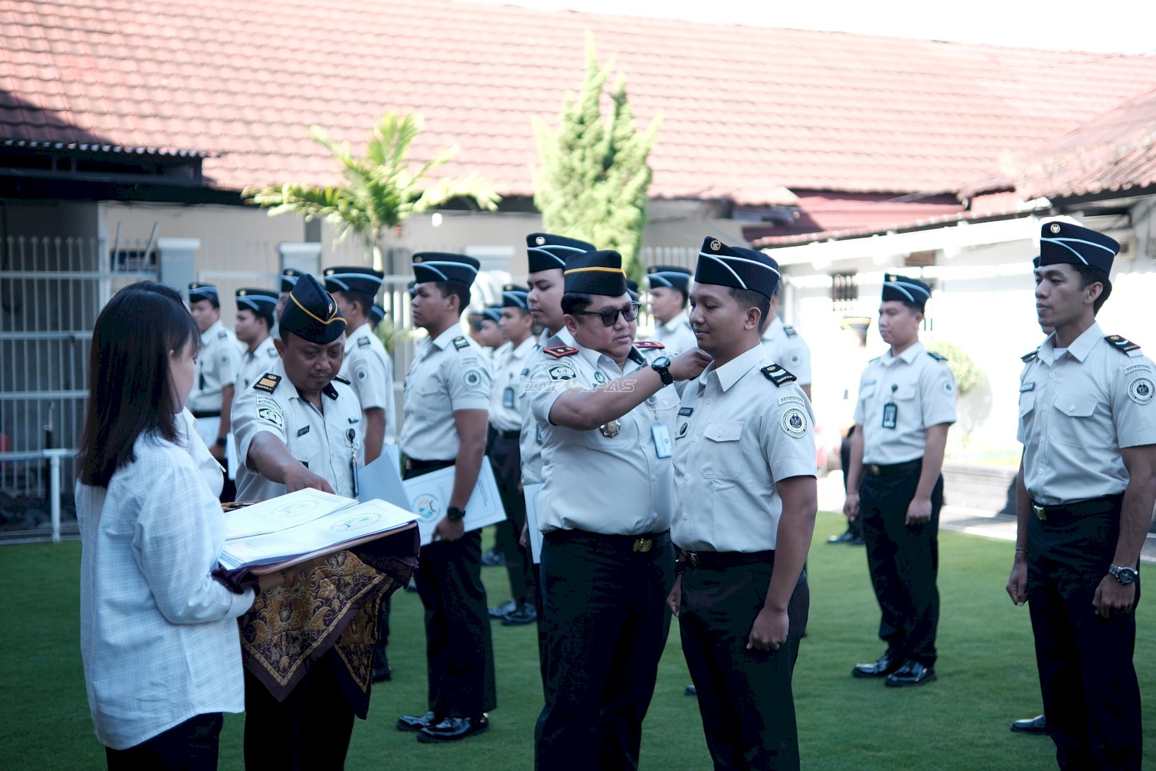 Resmi Naik Pangkat, 20 Petugas Lapas Tabanan Siap Jawab Tantangan Baru