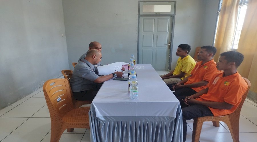 Lapas Namlea Fasilitasi Asesmen Layanan Bankum Litigasi oleh Kanwil Kemenkum Maluku