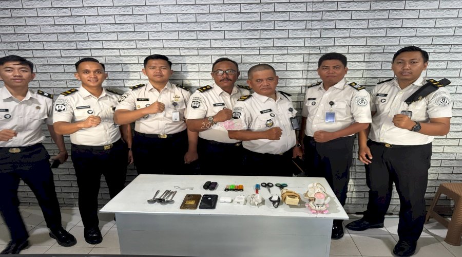 Razia Rutin di Lapas Kotabaru, Komitmen Nyata Berantas Narkoba