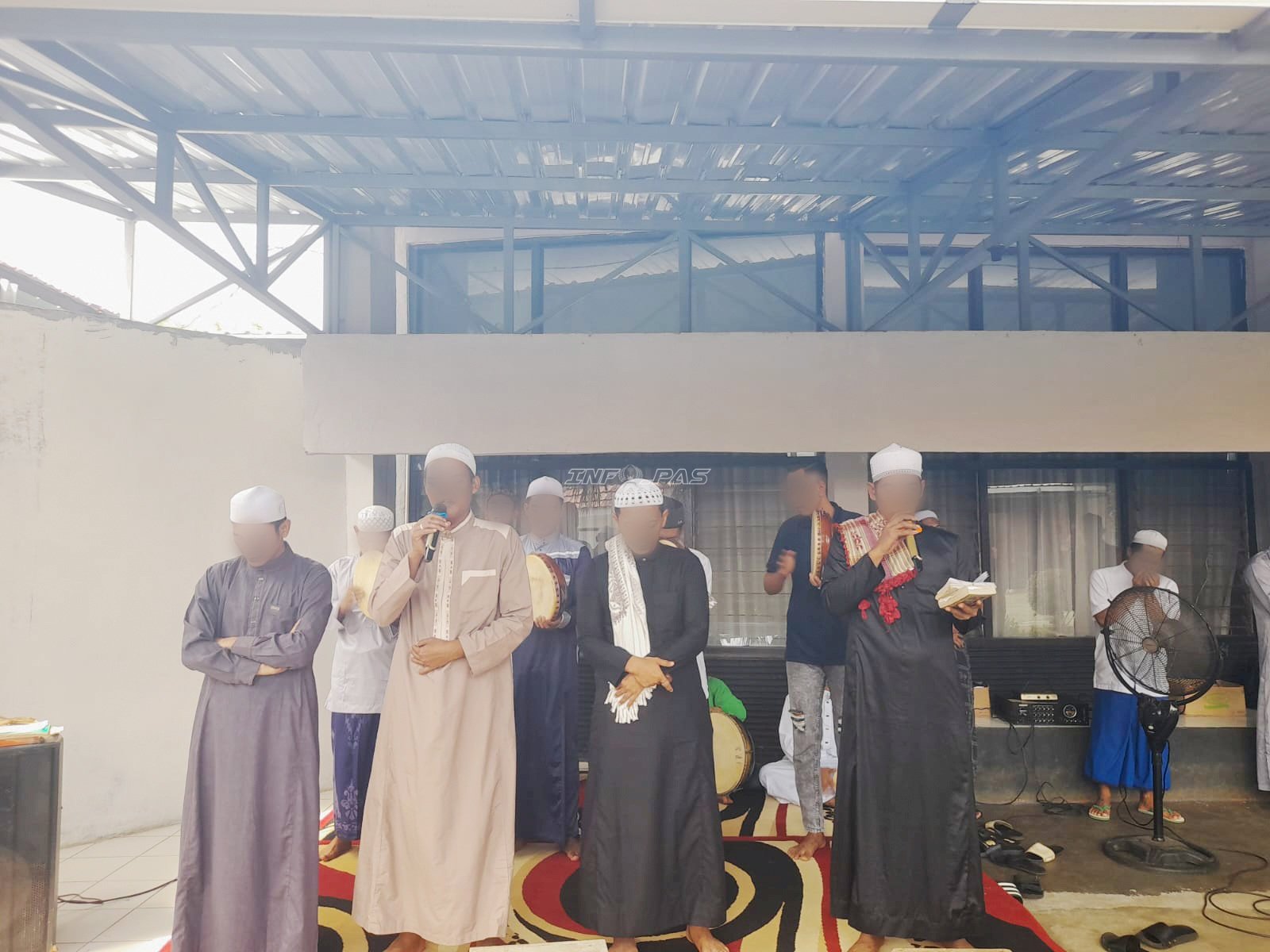 Lantunan Selawat Warnai Suasana Kunjungan di Rutan Pelaihari