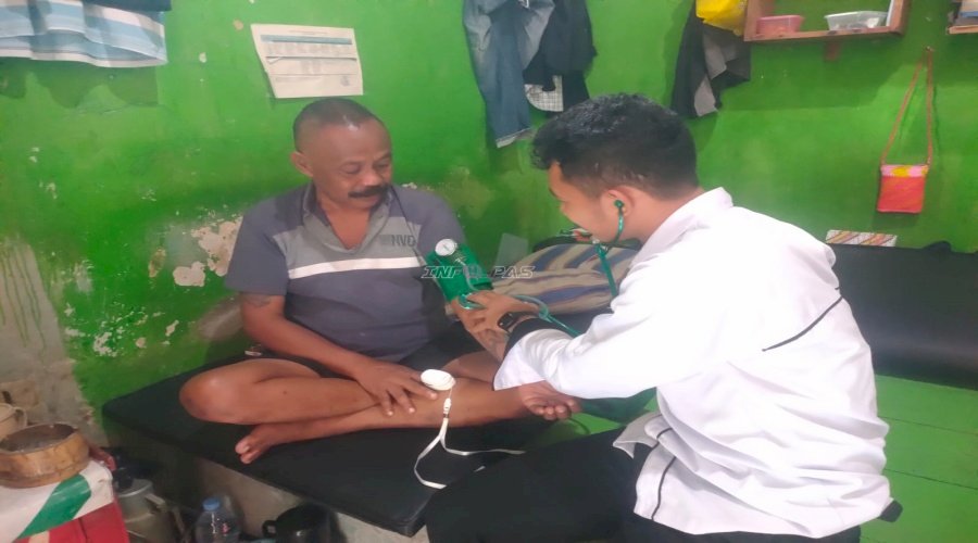 Sentuhan Medis Pastikan Warga Binaan Lapas Wahai Tetap Fit Usai Lebaran