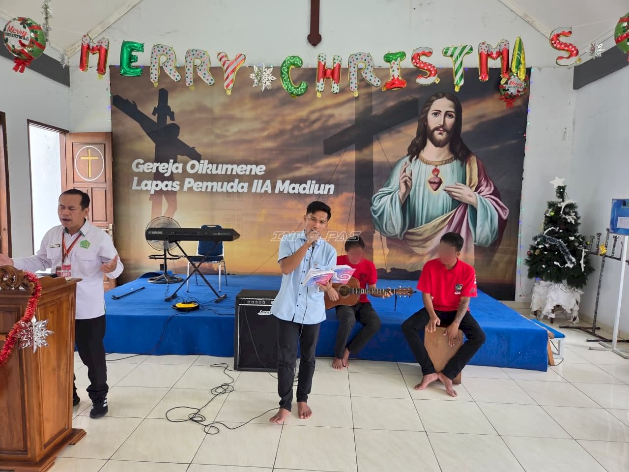 Bangun Karakter dan Harapan, Lapas Pemuda Madiun Gelar Pembinaan Rohani Kristen dan Katolik