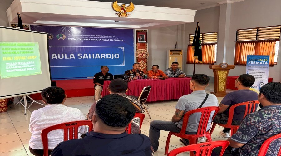 Bapas Denpasar dan Yayasan Dua Hati Perkuat Dukungan Keluarga lewat Family Support Group