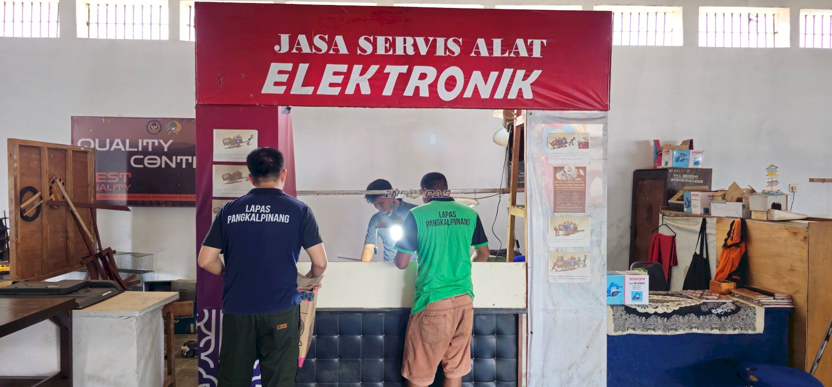 Dari Lapas Pangkalpinang untuk Masa Depan, Warga Binaan Asah Keahlian Servis Elektronik