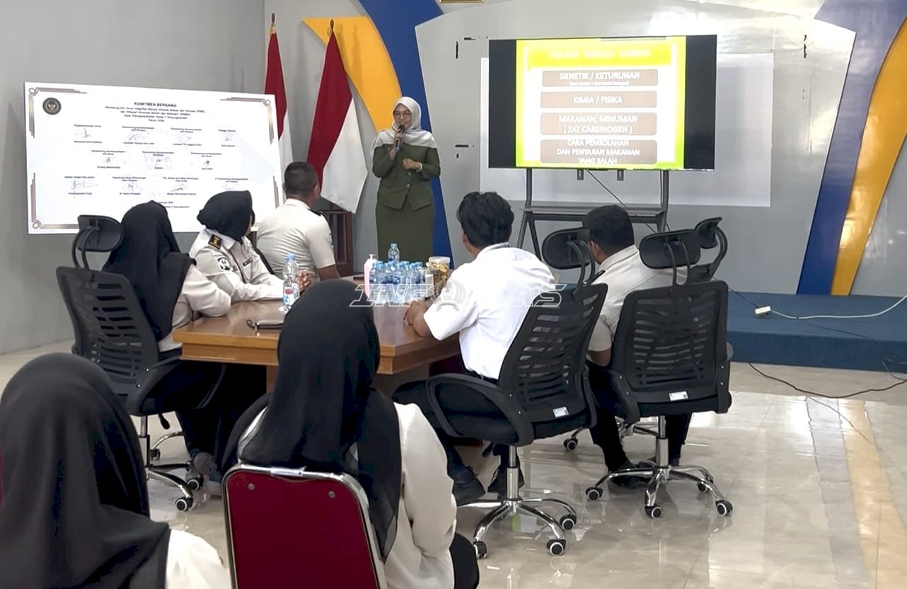 Bapas Tanjungpandan Gandeng YSKI, Sosialisasi Kanker dan Tumor bagi Pegawai