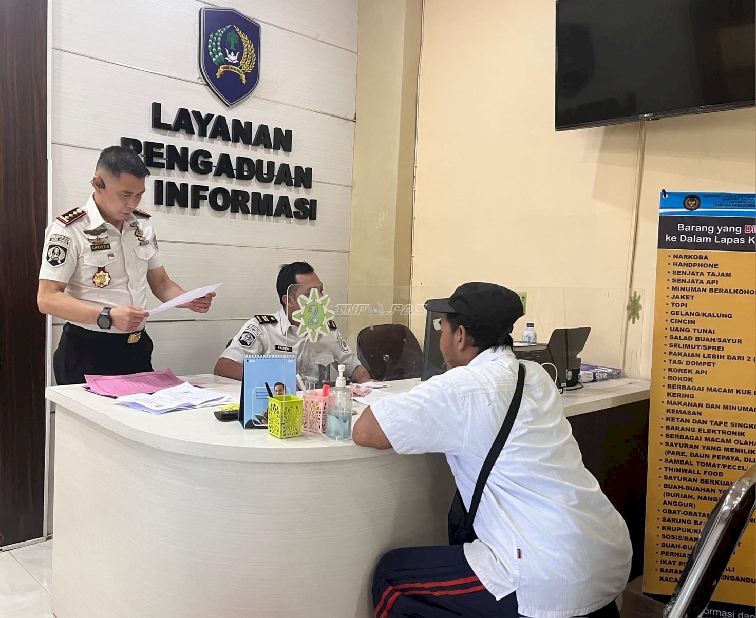 Kalapas Jember Pantau Layanan Kunjungan, Pastikan Berjalan Tertib dan Transparan