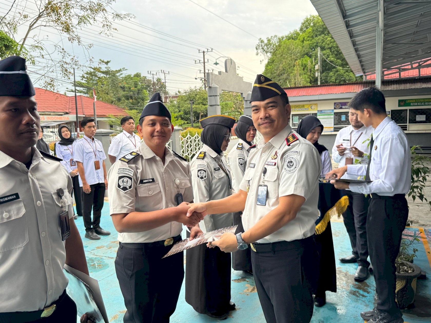 Kenaikan Pangkat 14 Pegawai Perkuat Kinerja Rutan Kandangan