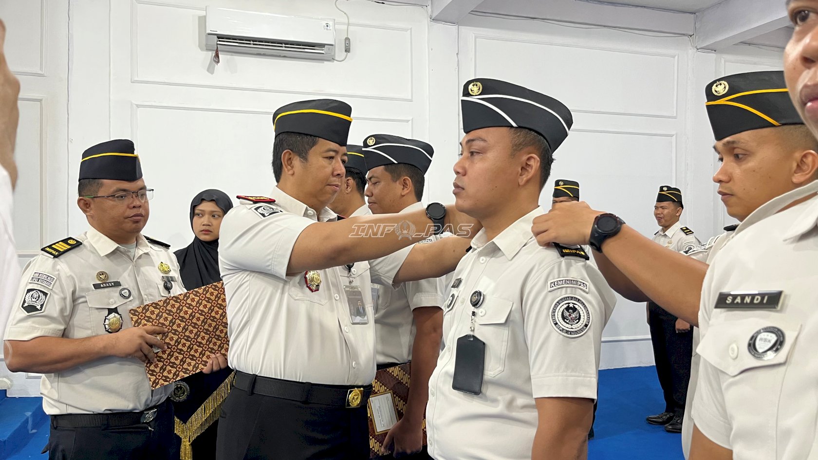 Apresiasi Kinerja, 23 Pegawai Lapas Kotabaru Terima Kenaikan Pangkat