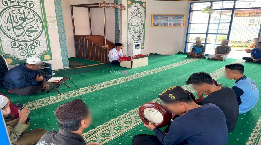 Gandeng Kemenag Kab. Batola, Rutan Marabahan Perkuat Pembinaan Kepribadian Warga Binaan lewat Ceramah Agama 