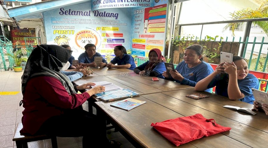 Lavica Hadirkan Kebahagiaan, Warga Binaan Lapas Perempuan Palembang Terhubung dengan Keluarga