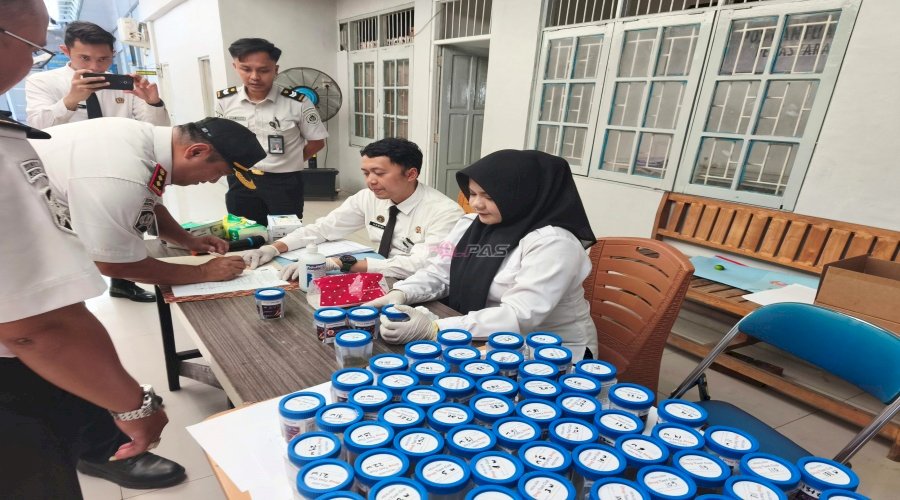 Tes Urine dan Razia Gabungan, Lapas Amuntai Komitmen Zero Narkoba