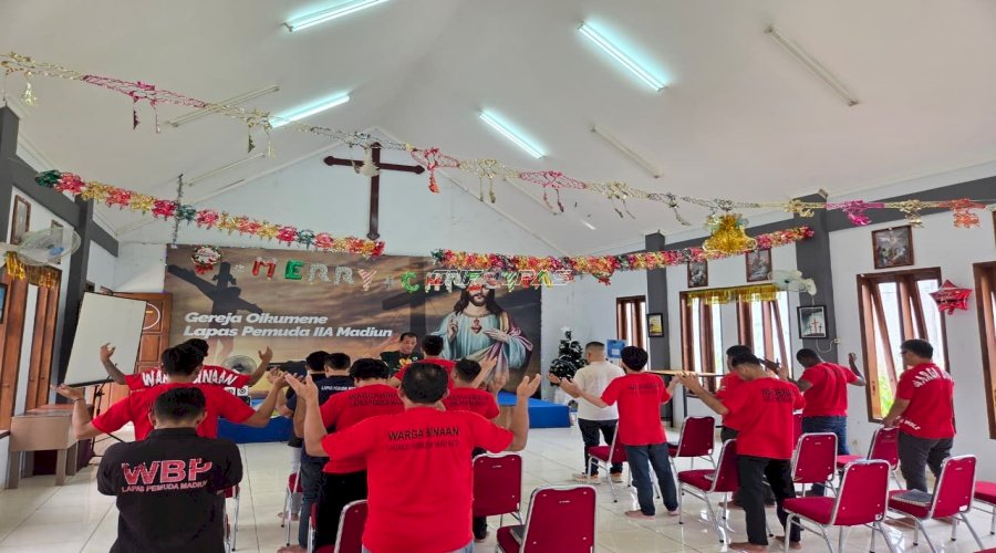 Gandeng Yayasan Pondok Kasih Surabaya, Lapas Pemuda Madiun Perkuat Pembinaan Rohani Warga Binaan