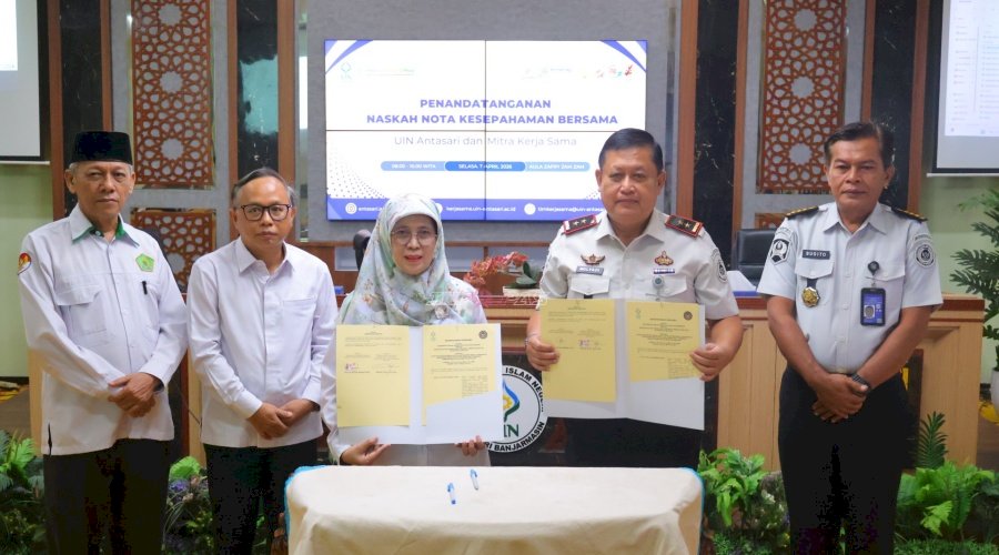 Kanwil Ditjenpas Kalsel Gandeng UIN Antasari, Dorong Kolaborasi Akademik di Pemasyarakatan