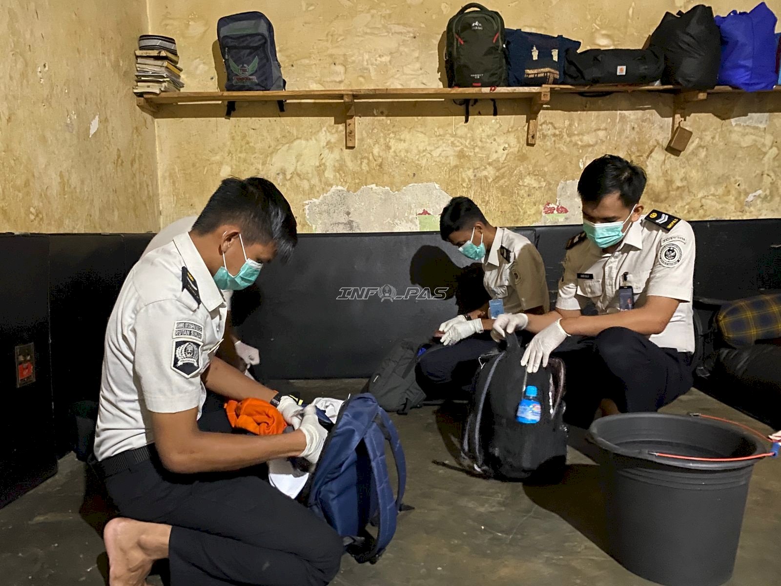 Pemasyarakatan Bersih-Bersih, Rutan Sinjai Gelar Razia dan Tes Urine HBP Ke-62