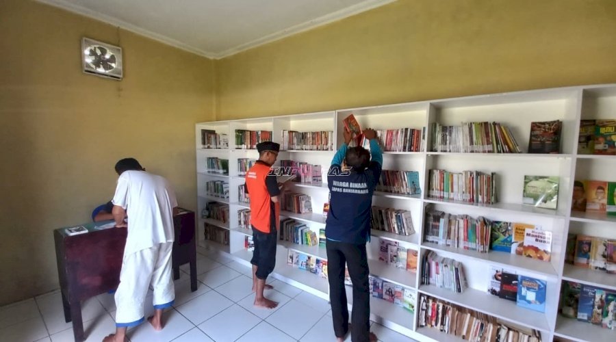 Pustaka Jeruji Labaru Jadi Pusat Edukasi Warga Binaan Lapas Banjarbaru