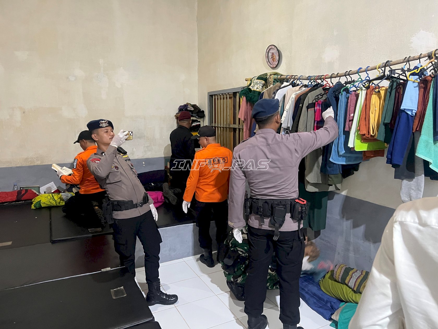 Tutup Celah Pelanggaran, Lapas Kolonodale Gencarkan Razia dan Tes Urine 