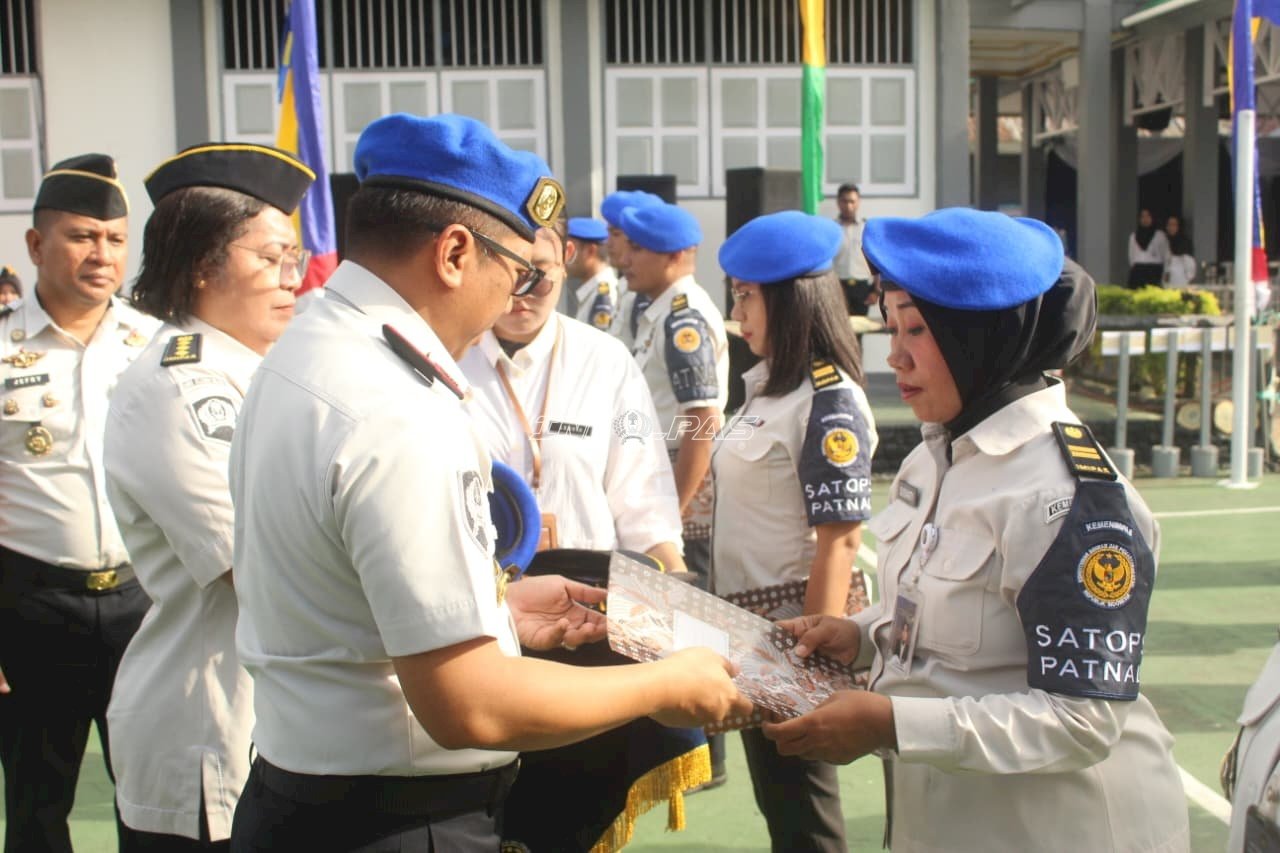 Pengukuhan Satops Patnal, Momentum Lapas Perempuan Ambon Tingkatkan Integritas