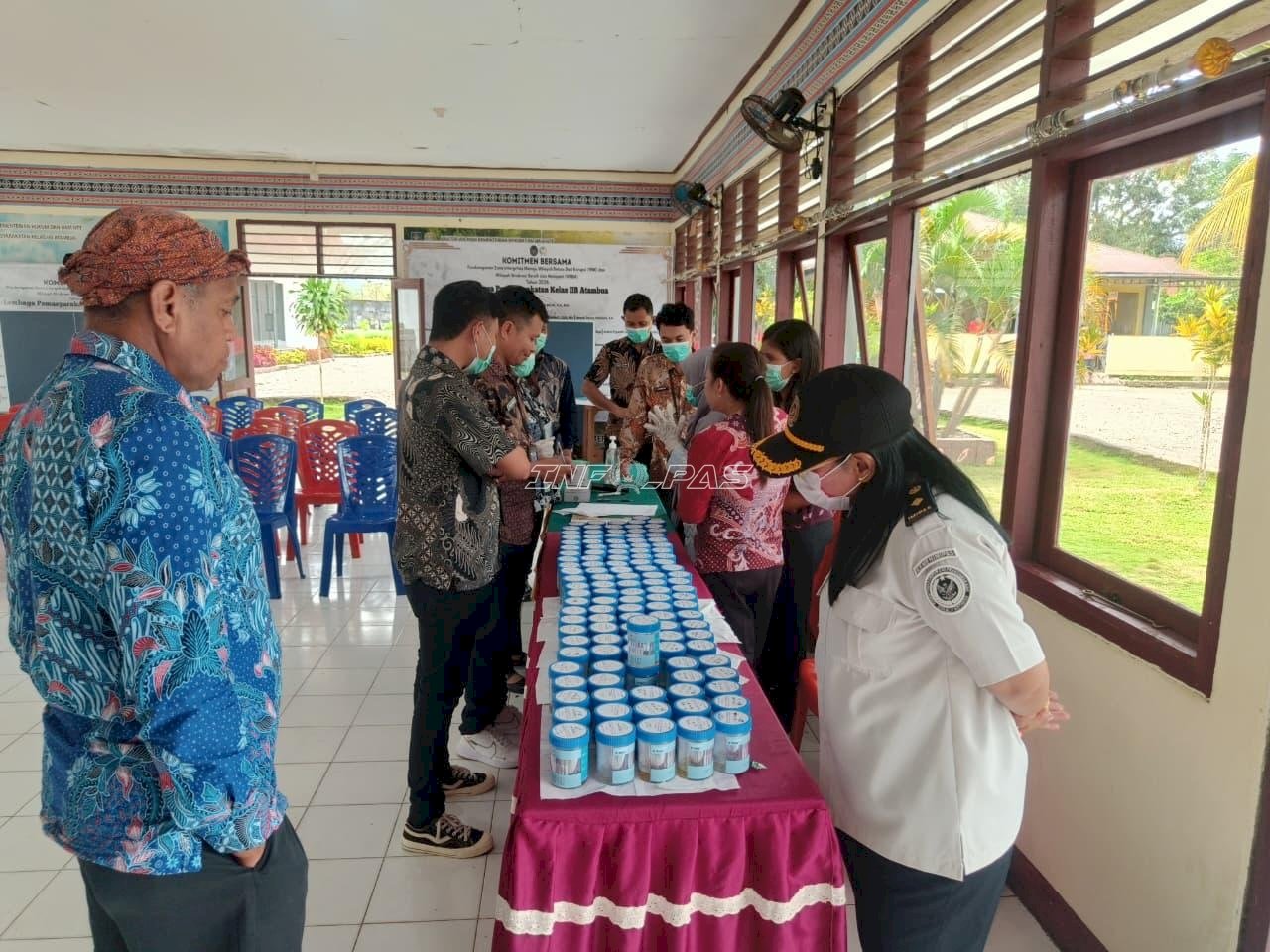 Lapas Atambua Gandeng BNNK Belu Pertegas Komitmen Antinarkoba di Momen HBP Ke-62