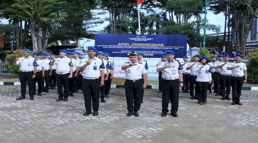 Bapas Jambi Perkuat Integritas lewat Pengukuhan Satops Patnal