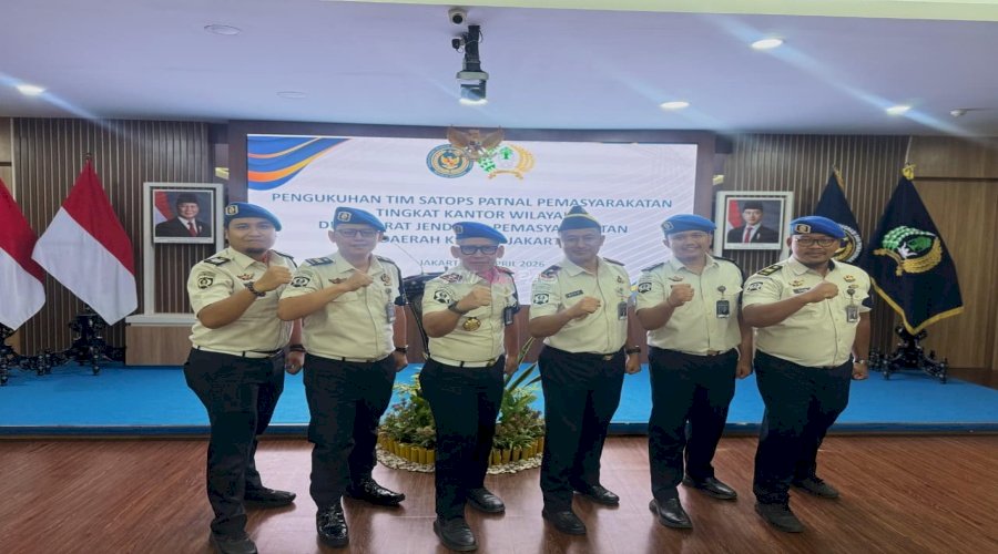 Petugas Lapas Kelas I Cipinang Perkuat SATOPS PATNAL PAS Kanwil Ditjenpas DK Jakarta 