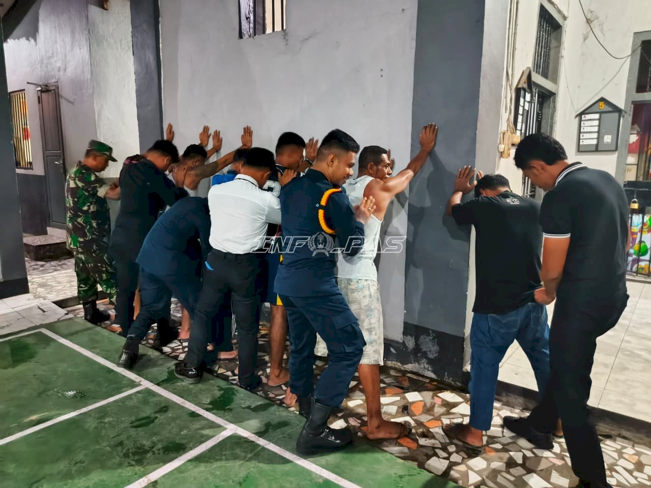Perkuat Sinergi, Lapas Wahai Gelar Razia Gabungan Jelang HBP Ke-62