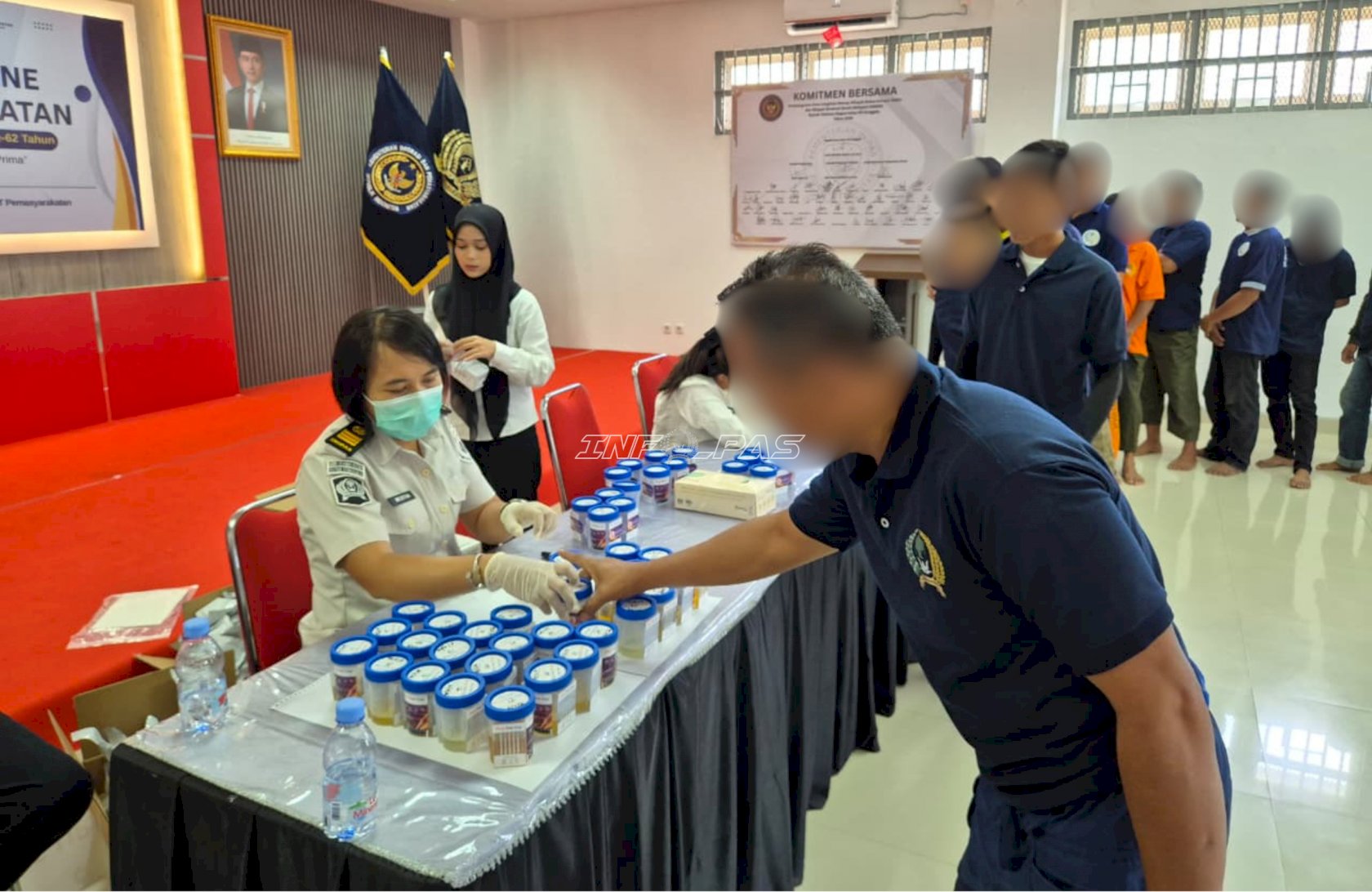 Sambut HBP Ke-62, Rutan Donggala Gelar Tes Urine dan Razia, Hasilnya Negatif Narkoba