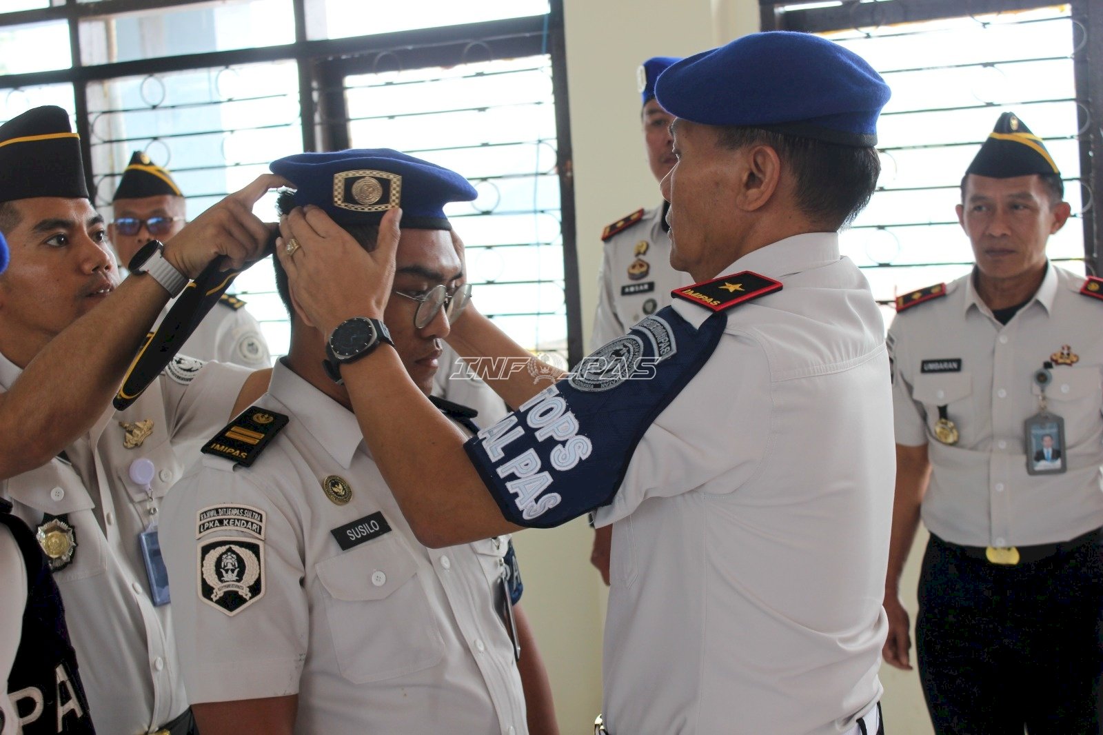 Perkuat Pengawasan Internal, Kakanwil Ditjenpas Sultra Kukuhkan Tim Satops Patnal di Seluruh Satker