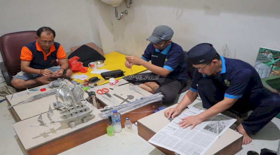 Dari Limbah Menjadi Nilai, Handicraft Lapas Kelas I Tangerang Bangun Kemandirian Warga Binaan