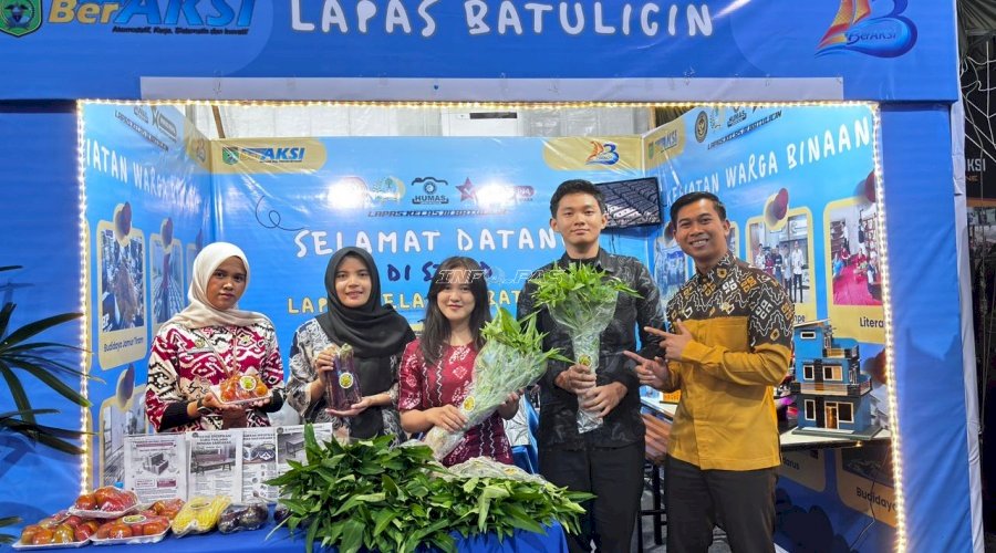 Lapas Batulicin Tampilkan Produk Warga Binaan di Expo Tanah Bumbu 2026