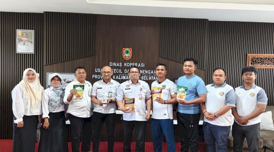 Lapas Banjarmasin bersama Dinas Koperasi, Usaha Kecil, dan Menengah Prov. Kalsel Perkuat Sinergi Pemasaran Produk Warga Binaan