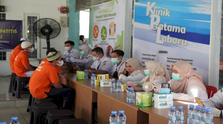 162 Warga Binaan Lapas Banjarbaru Jalani Deteksi Dini TBC, HIV, dan Hepatitis