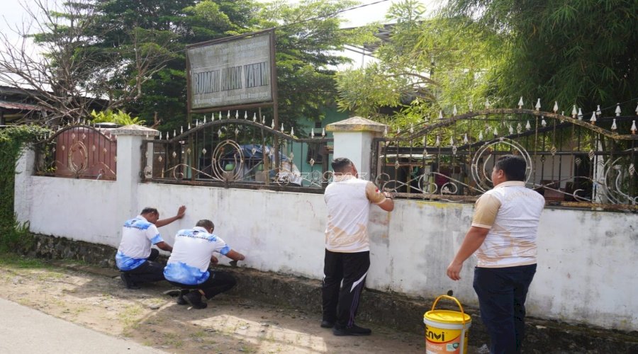 Peringati HBP Ke-62, Lapas Banjarbaru Gelar Bakti Sosial di Panti Asuhan Ar-Rohmah