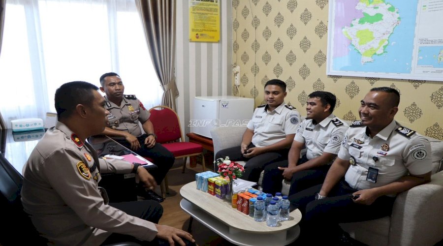 Bapas Tanjungpandan Sharing Praktik Baik Pelayanan Publik dan Pembangunan ZI di Polres Belitung Timur