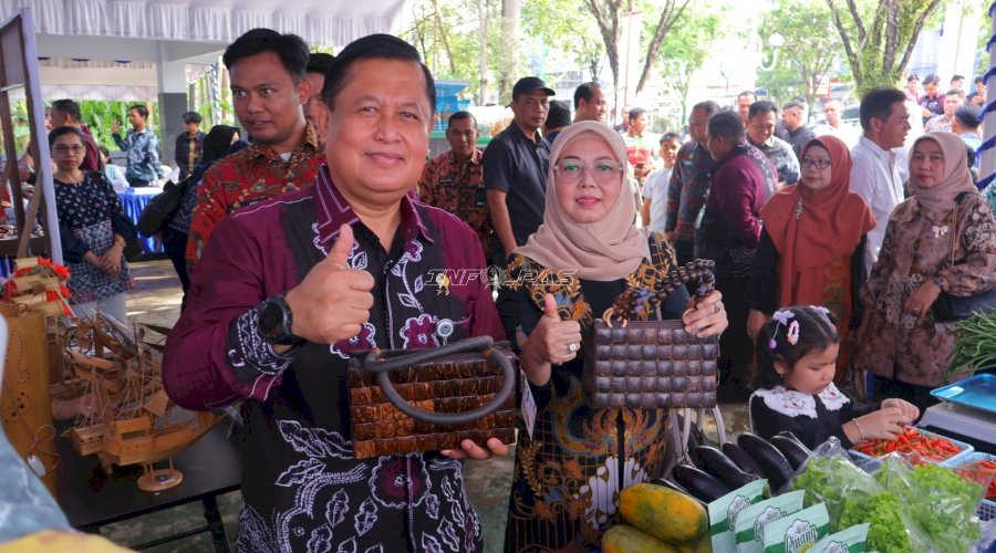 Semarak HBP Ke-62, Kanwil Ditjenpas Kalsel Gelar Bazar Produk Warga Binaan