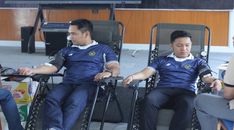 Bapas Jambi Ramaikan Bazar Pemasyarakatan dan Donor Darah Peringatan HBP Ke-62