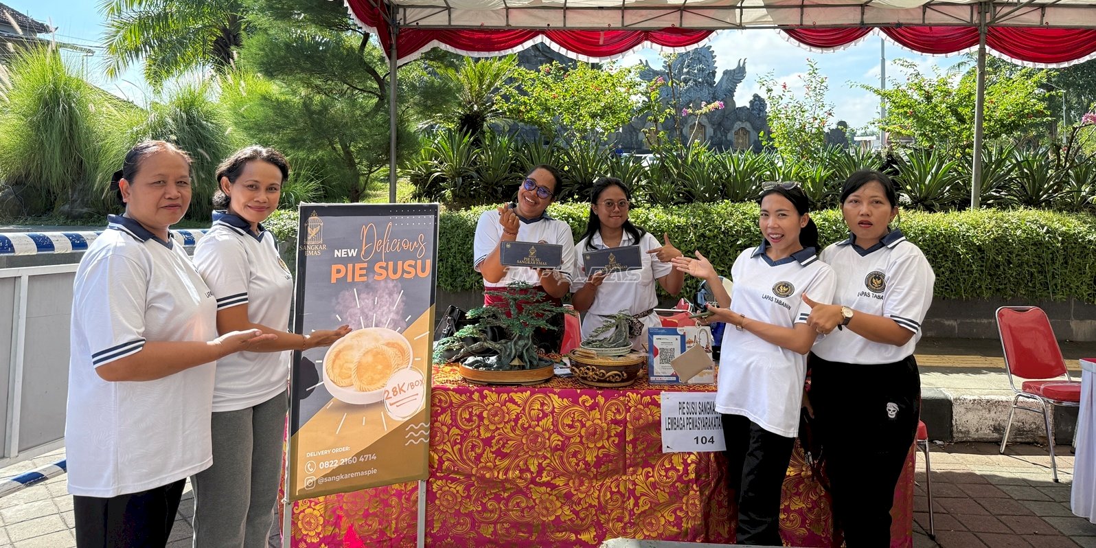 Laris Manis di Pasar Rakyat, Sangkar Emas Lapas Tabanan Curi Perhatian