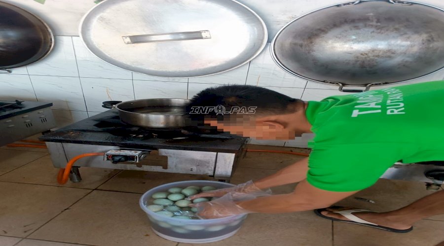 Pembinaan Kemandirian di Rutan Rantau, Warga Binaan Dilatih Produksi Telur Asin