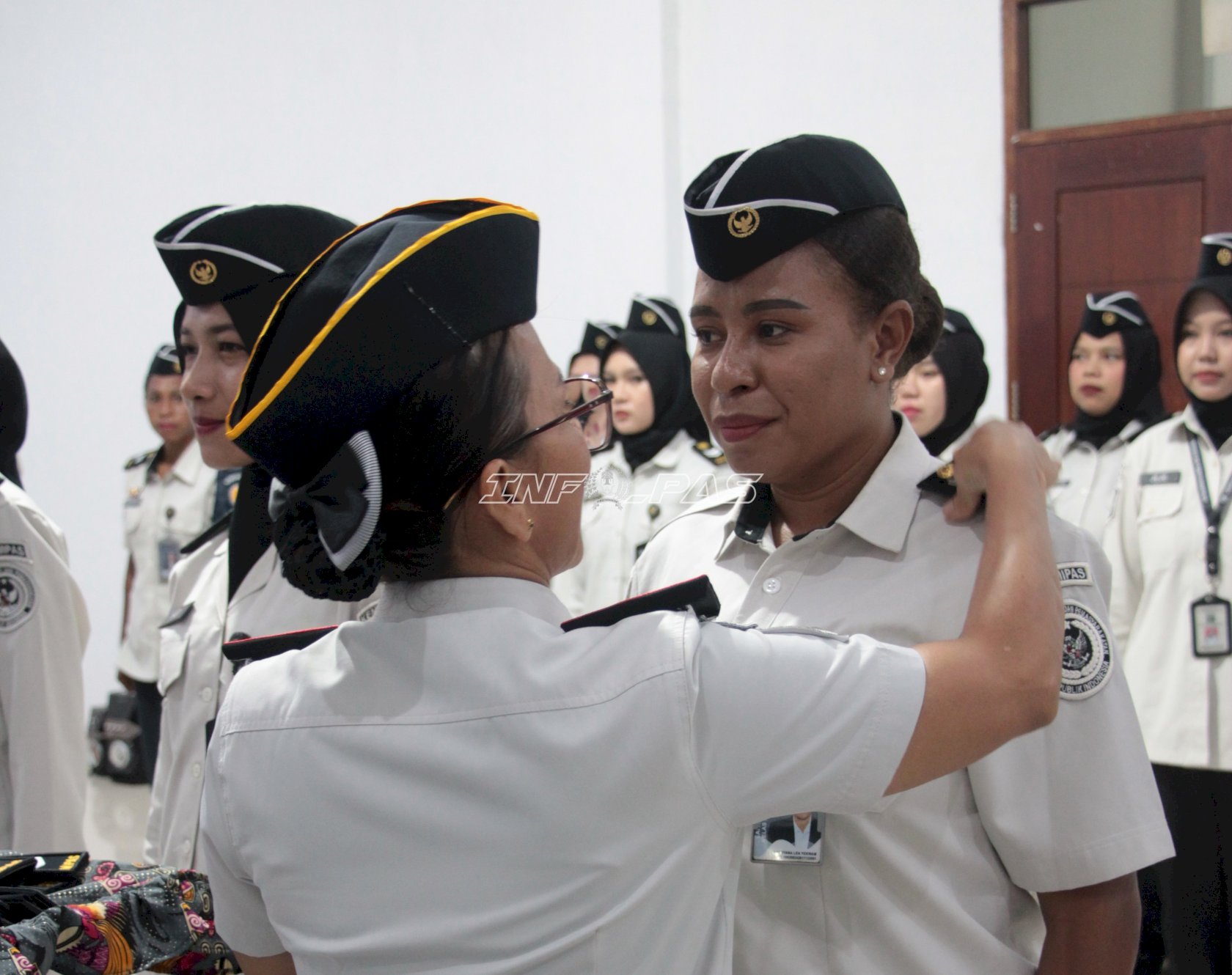 Kenaikan Pangkat Pegawai, Lapas Perempuan Manokwari Dorong Peningkatan Kinerja