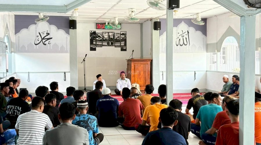 Rutan Majene Gandeng Kemenag Kab. Majene, Hadirkan Siraman Rohani untuk Warga Binaan