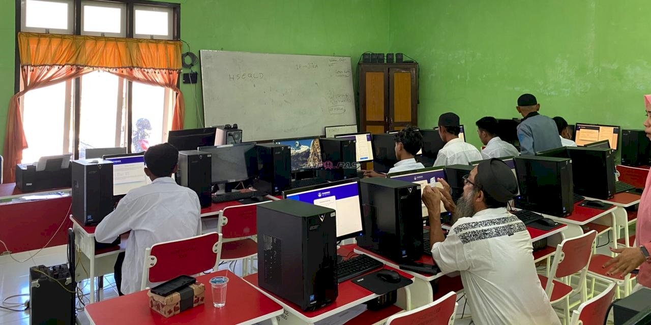 Warga Binaan Lapas Tolitoli Jalani Ujian Kesetaraan Paket B di SKB Mopido